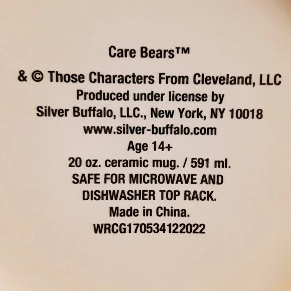 New Care Bears Large Ceramic Coffee Mug - Picture 6 of 6
